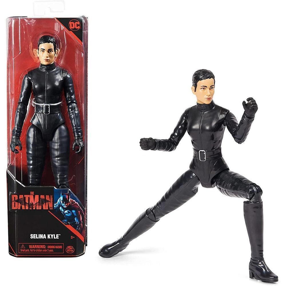 DC Comics, Batman 12-inch Selina Kyle Action Figure, Batman Collectible Kids Toy